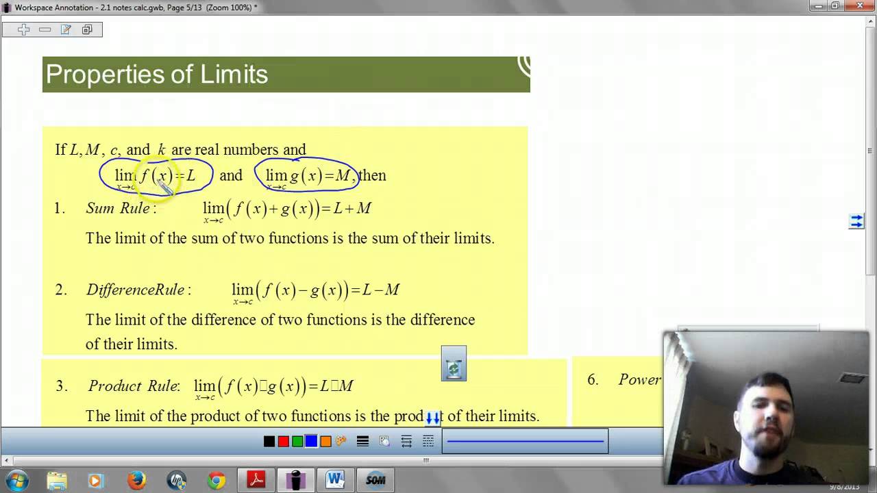 Calc 2.1 rates of change and limits - YouTube