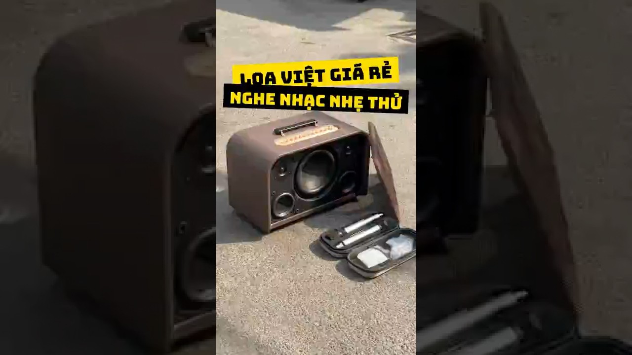 LOA VIỆT GIÁ RẺ Acnos Acoustic 3 Compact Nghe Nhạc "Dễ Thở" 