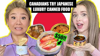 We Tried Japanese Luxury Canned Food (ft. Joyce Cheng鄭欣宜)