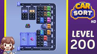 Car Sort Level 200 Solution Walkthrough