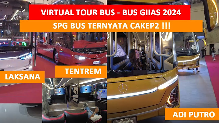 Bus Bus Mewah GIIAS 2024 - Karoseri Adi Putro, Tentrem, Laksana #giias2024 #bus