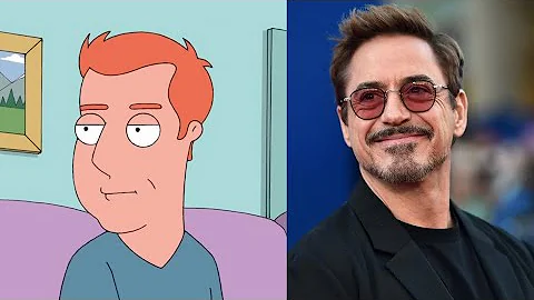 Random Family Guy characters voiced by celebrities compilation 