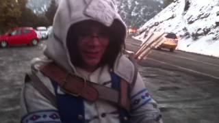 En la nieve de la VI region con los assassins :D