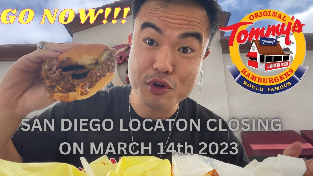 Original tommy s world famous hamburgers san diego location closing on