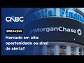 Jamie Dimon vê mercado 'exuberante' e comenta expectativa para IPO da SpaceX | CNBC EXCLUSIVO