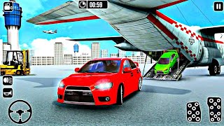 US Airplane Pilot Cargo Car Transporter- Multi Trailer Transport Drive Sim 2021  My Android Game #30 screenshot 3