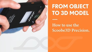 Create 3D models - using the Scoobe3D scanner