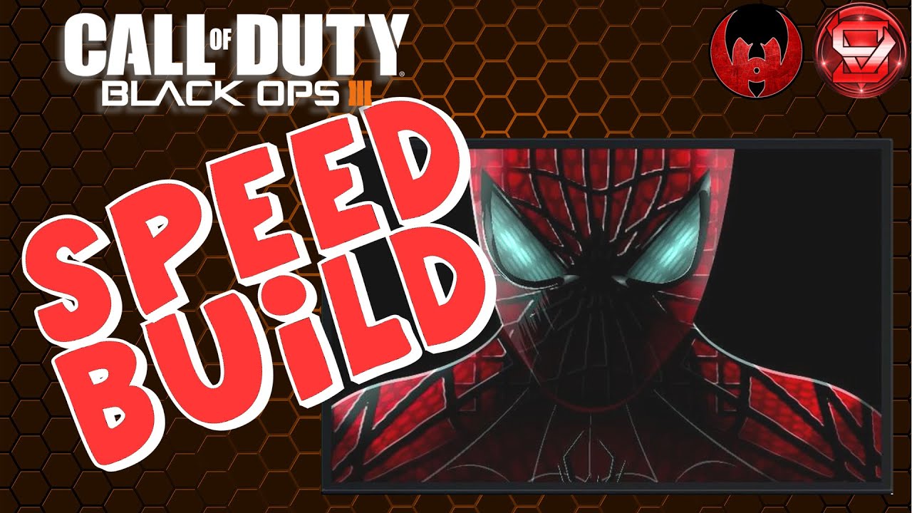Spider-Man - SPEED BUILD - Black Ops 3 Emblem Tutorial