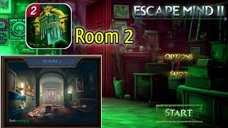 Escape Mind 2 Room 2 unlock walkthrough solution || Escape Mind II room2