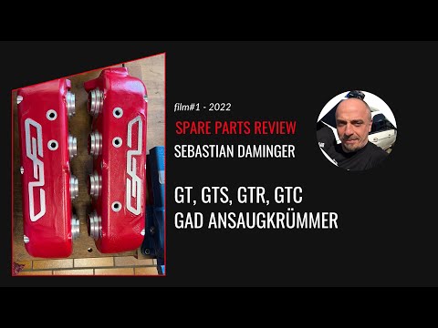 Видео: GAD Ansaugkrümmer für Mercedes GT, GTS, GTR, GTC