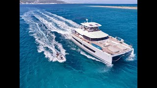Walkthrough aboard Power Catamaran ELLY in the Greece Boat Show 2024