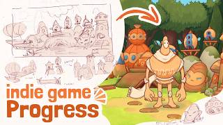 2 Months of Indie Game Progress! ★ || GOLEMBERT devlog #17