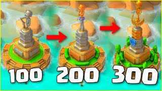 The HARDEST UPGRADE in Boom Beach! (Level 1-300 Mystical Monument)