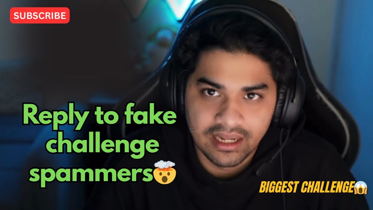Reply to fake challenge spammers🤯🔥