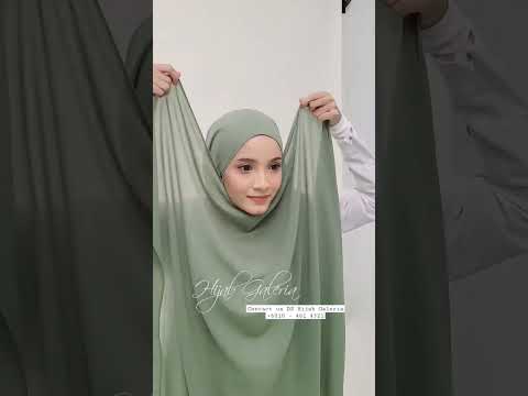 tutorial shawl ala-ala Izara Aisyah