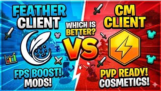 Testing feather client and Cm client for mobile players smooth gameplay🙌💗💗