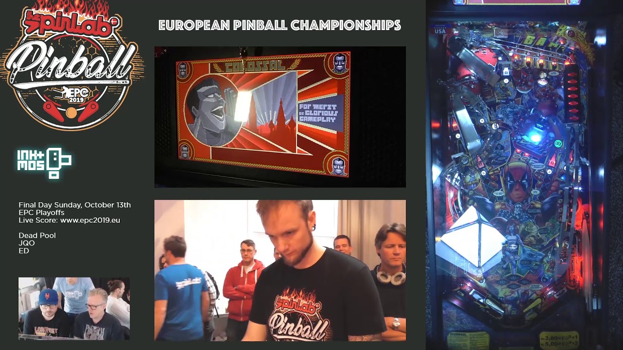 European Pinball Championship 2019 (EPC) Round of 32 (JQO vs ED