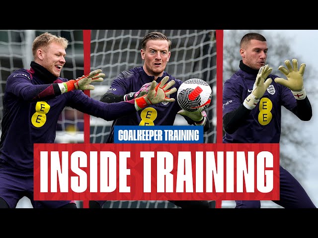 216 Saves, Pickford's Poachers Finish & Half-Volley Challenge | Ramsdale, Johnstones & Pickford | GK class=