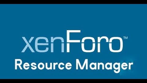 شرح ترقية المتجر إلى XenForo Resource Manager 2.1.4