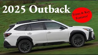 2025 Subaru Outback: Trims, Key Features, & More!