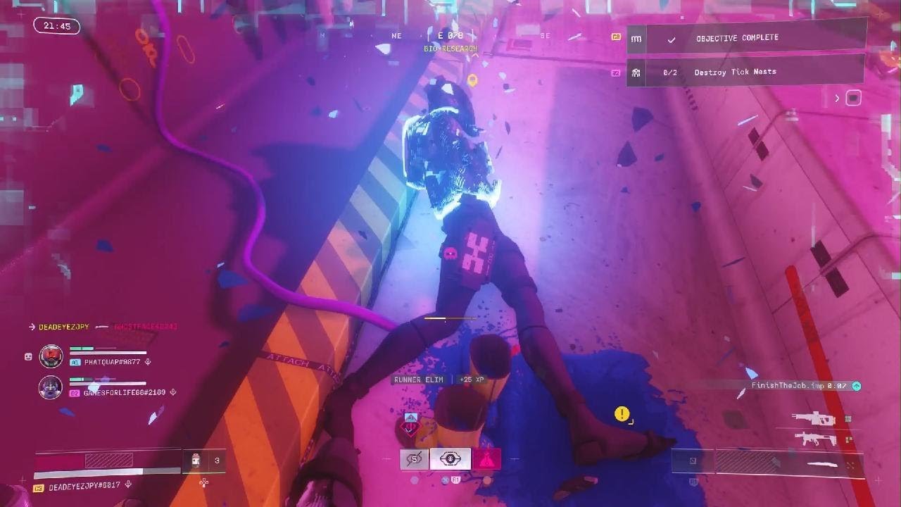 My last Exfil of the Beta Server Slam