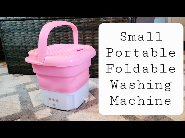 Foldable Washing Machine Review & Demo Under $60 From  