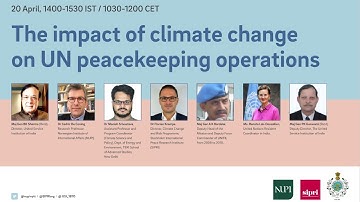 The impact of climate change on UN Peacekeeping operations