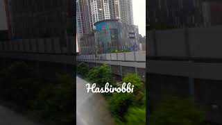 Pemandangan dari dalam kereta api #shorts