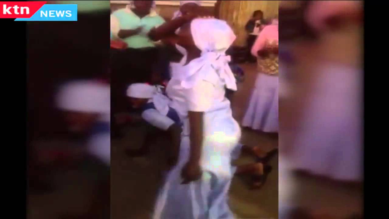 Who's "church" is this? Women practicing vulgardance during the