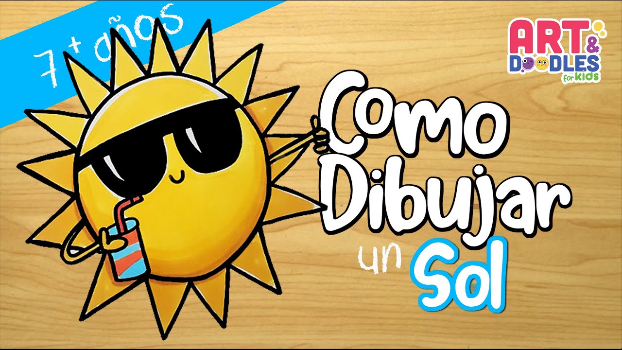 Como dibujar un SOL muy fácil - YouTube
