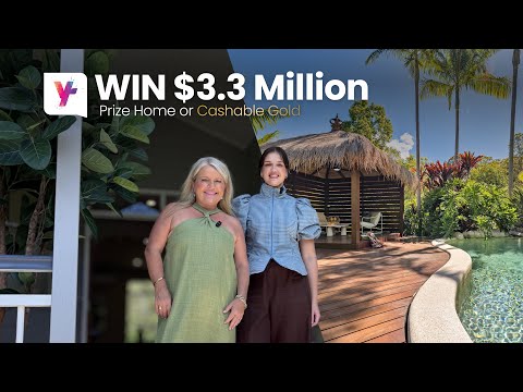 GARDEN TOUR WIN 3 3 Million Prize Home Or Cashable Gold Draw 553 