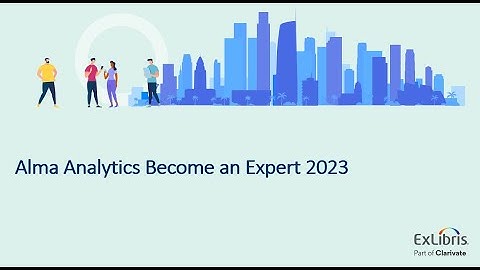 Alma Analytics Become an Expert 2023 - 05 Creating and Managing Prompts in Analytics (Apr. 11, 2023)