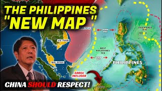 The Philippines' NEW STANDARD MAP that  Countered China's 10-Dash Line