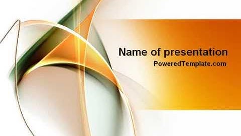 Lines PowerPoint Template by PoweredTemplate.com