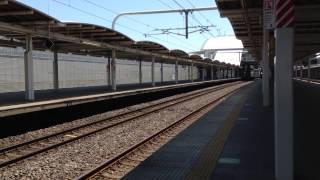 JR東日本常磐線E657系スーパーひたち23号ひたち野うしく駅高速通過！