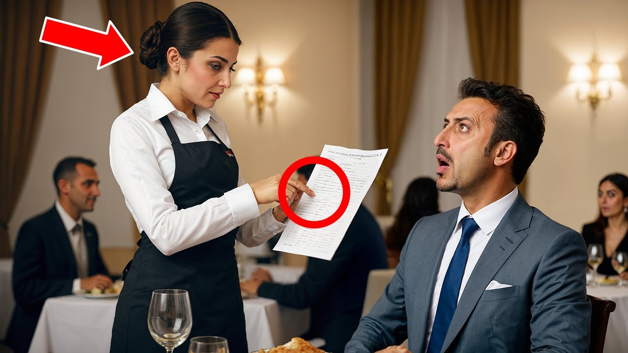 “Madem bu kadar zekisin, hadi çevir!” — CEO garsonla alay etti, sonra şoka girdi