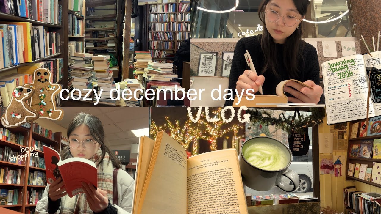 introvert diary vlog₊✩| uni student life | bookstores | cafe & matcha | journaling | cooking♡