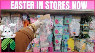 DOLLAR TREE | WOW EASTER IN STORES NOW | NEW EASTER DECOR | STORE WALK THRU | #dollartree