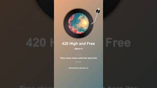 420 High And Free