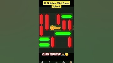 mini game 19th October Hamster  kombat Daily Mini-Game ( Puzzle Solved ) in few Second