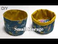 DIY☆小さな丸い小物入れの作り方