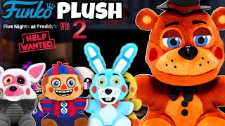 Five Night's at Freddy's VR Help Wanted Plush Complete Set of 4