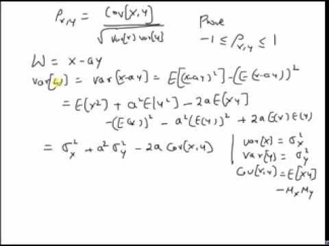 Bounds on correlation coefficient