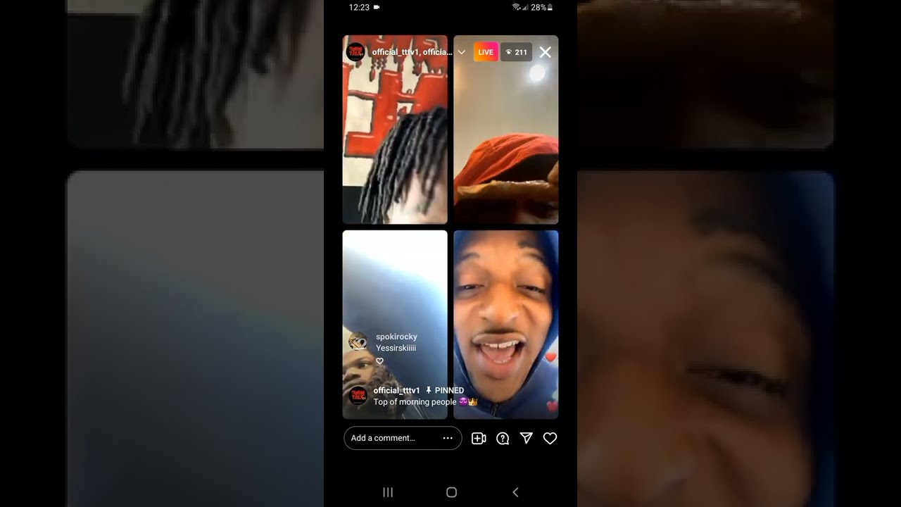 FBG cash clowning Fyndee boyy on live