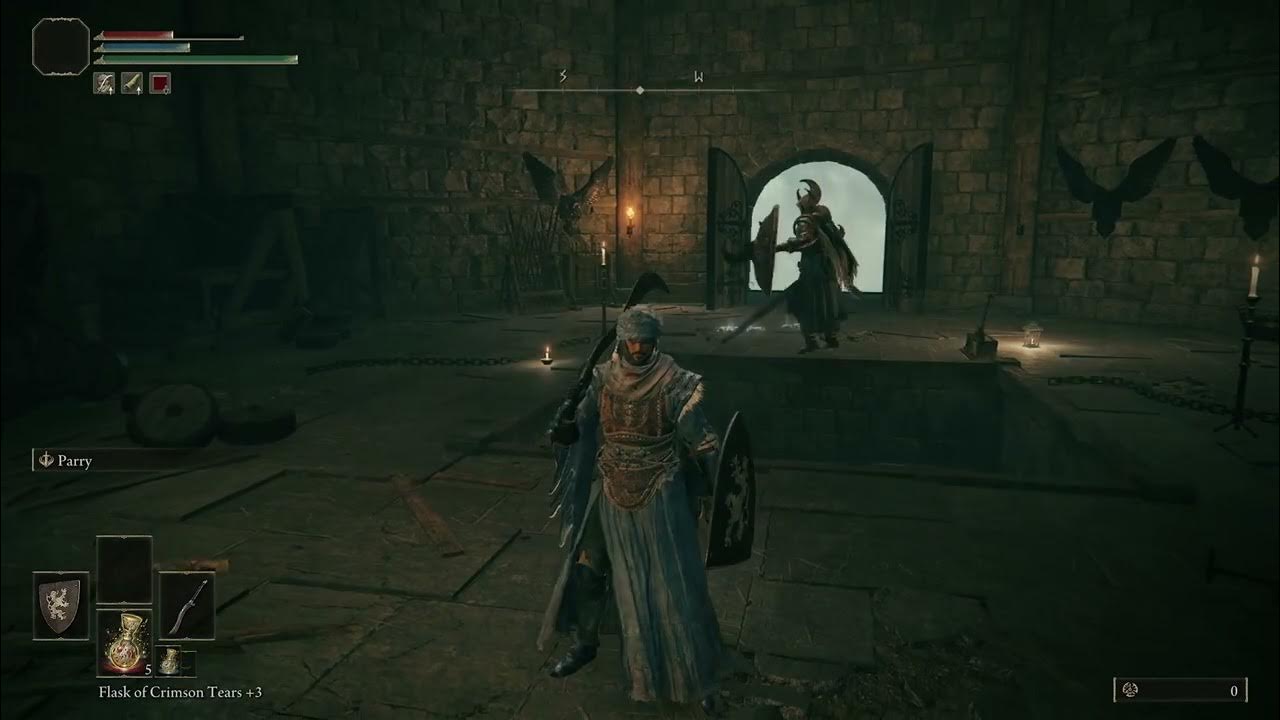 How to deal with Crucible Knight on Stormveil Castle Elden Ring YouTube