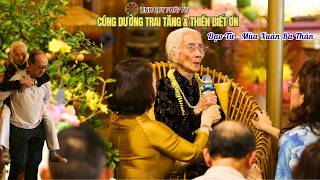 NIKAYA Cúng Dường Trai Tăng - Thiền Biết Ơn & Đạo Từ - Mùa Xuân Ba Thân **