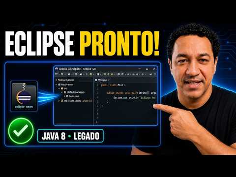 Ambiente Java legado: Como instalar o Eclipse Neon