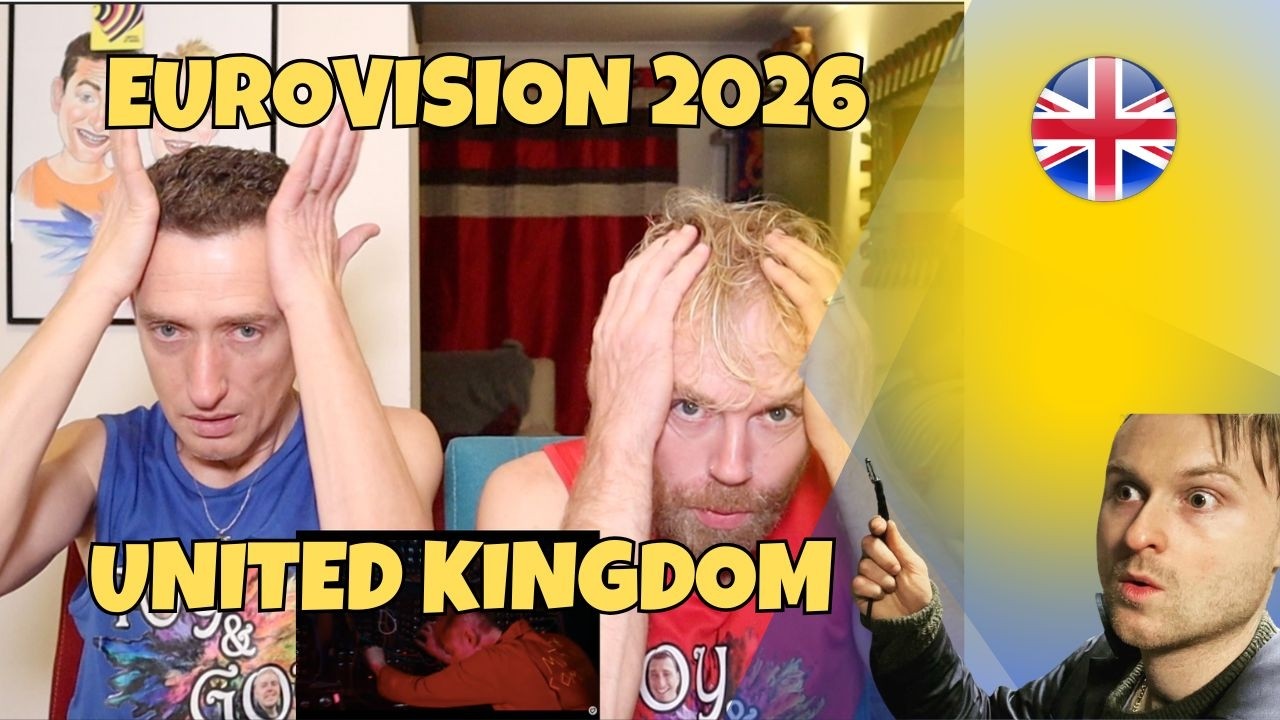 Великобритания Евровидение 2026 | Смотри, мама, без компьютера - Раз, два, три | РЕАКЦИЯ