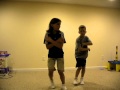 Ben and Claire Dancing to BTR