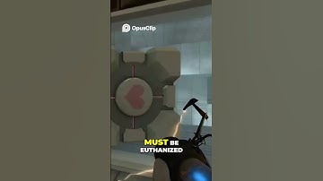 Companion Cube Sacrifice ! Portal